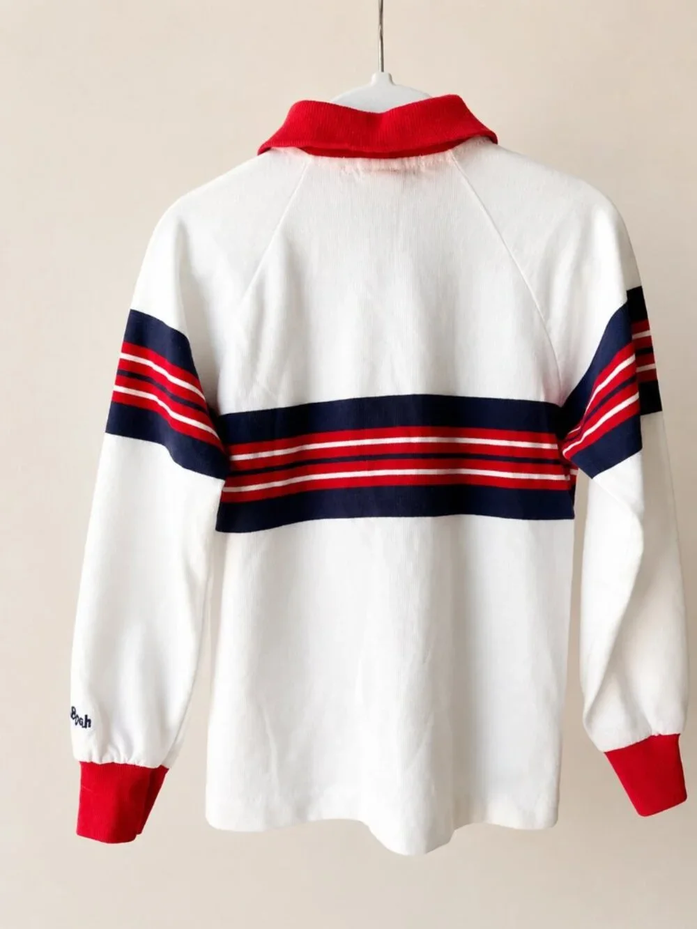 OshKosh B’gosh Boys Vintage Style Striped Rugby Polo Shirt Size 5